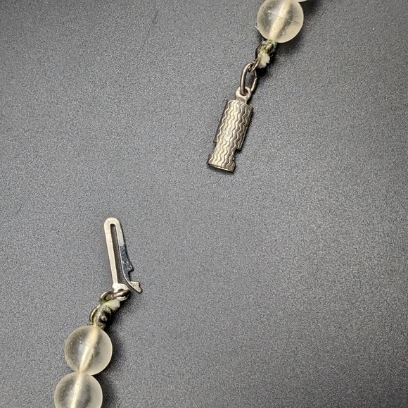 Vintage Bubblegum Pink Twisted Bead Necklace - Picture 7 of 7